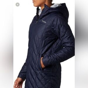 Women's Columbia Copper Crest™ Quilted Long Jacket perfect condition
